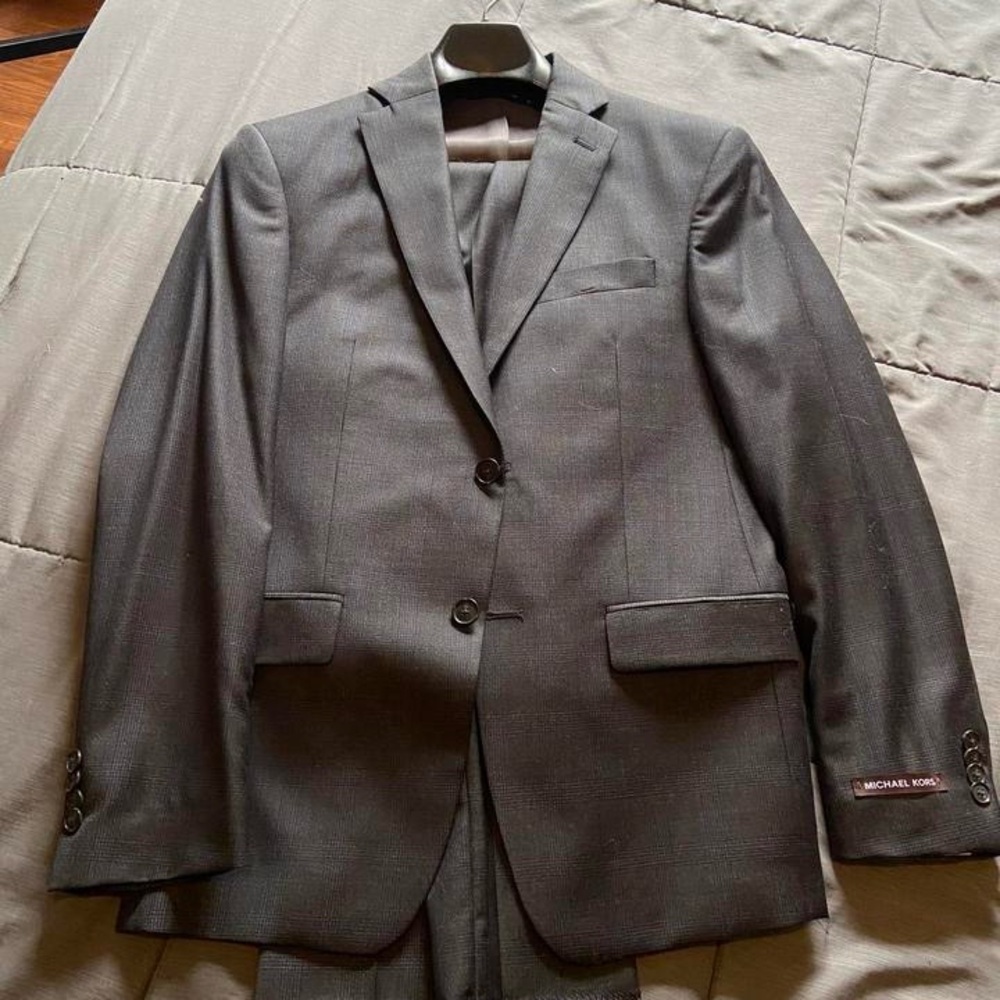 Michael Kors Gray Men's Suit
